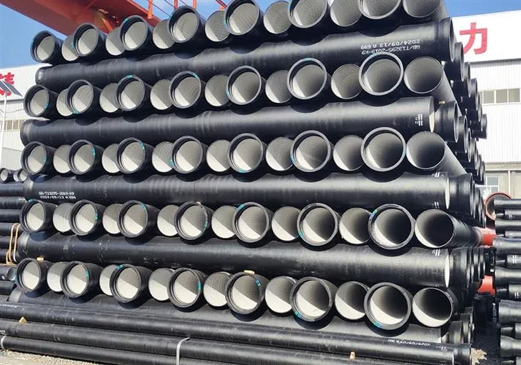 K7-K9 Pressure Class Ductile Iron Water Pipes Three-Axis Certification